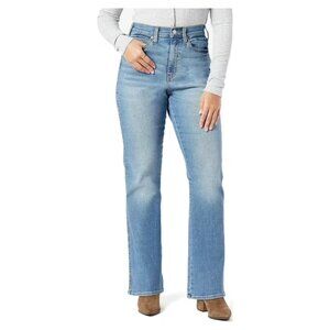 Levi Strauss Signature Women's Heritage High Rise Kick Boot Jeans, Size 20 (W35)